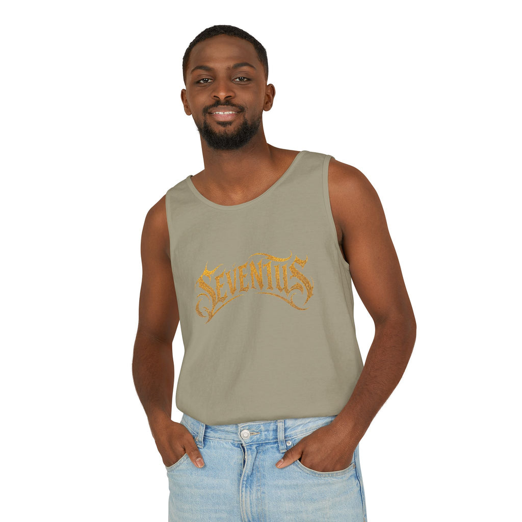 Tank Top — Seventus Panther Graphic "Born Dominant"