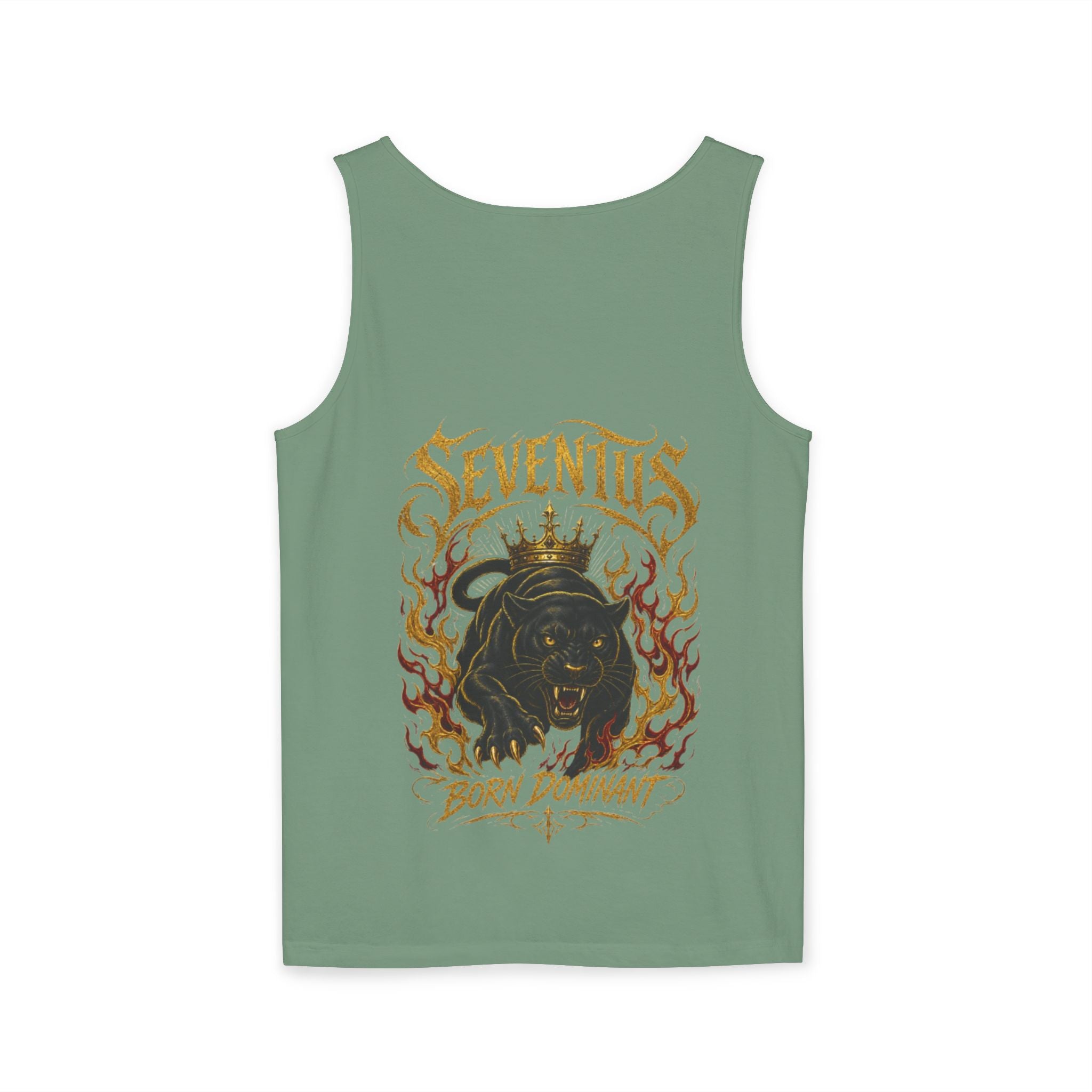 Tank Top — Seventus Panther Graphic "Born Dominant"