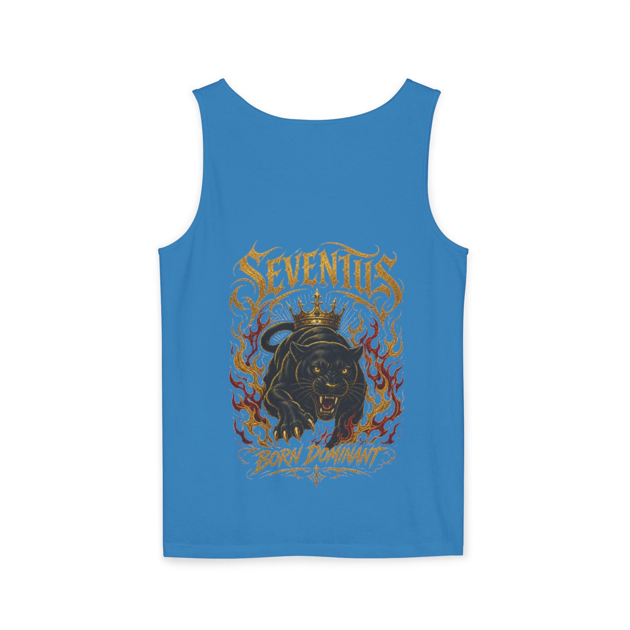 Tank Top — Seventus Panther Graphic "Born Dominant"