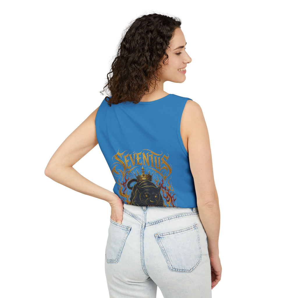 Tank Top — Seventus Panther Graphic "Born Dominant"