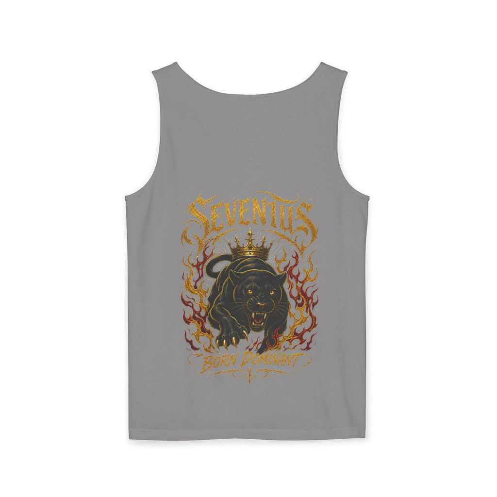Tank Top — Seventus Panther Graphic "Born Dominant"