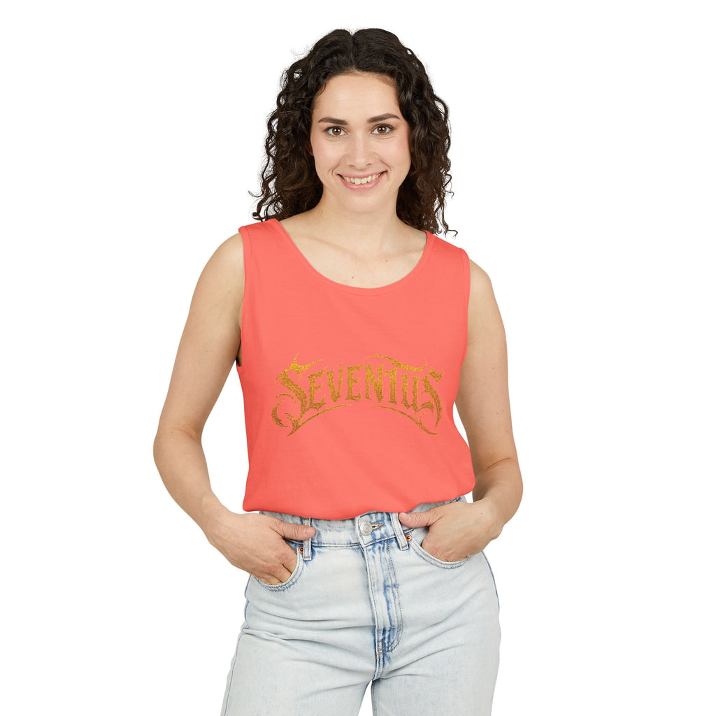 Tank Top — Seventus Panther Graphic "Born Dominant"