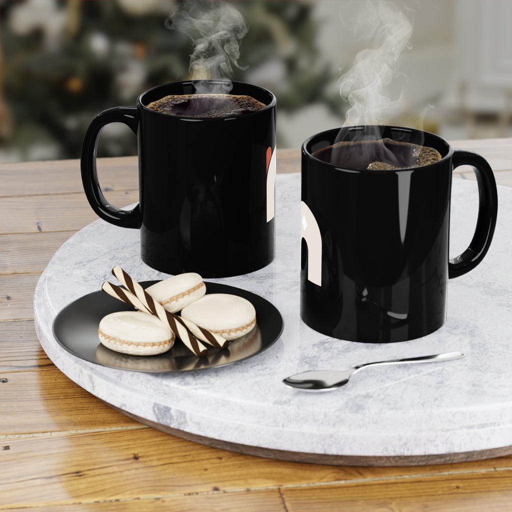 DIMORA | Black Coffee Mug, 11oz