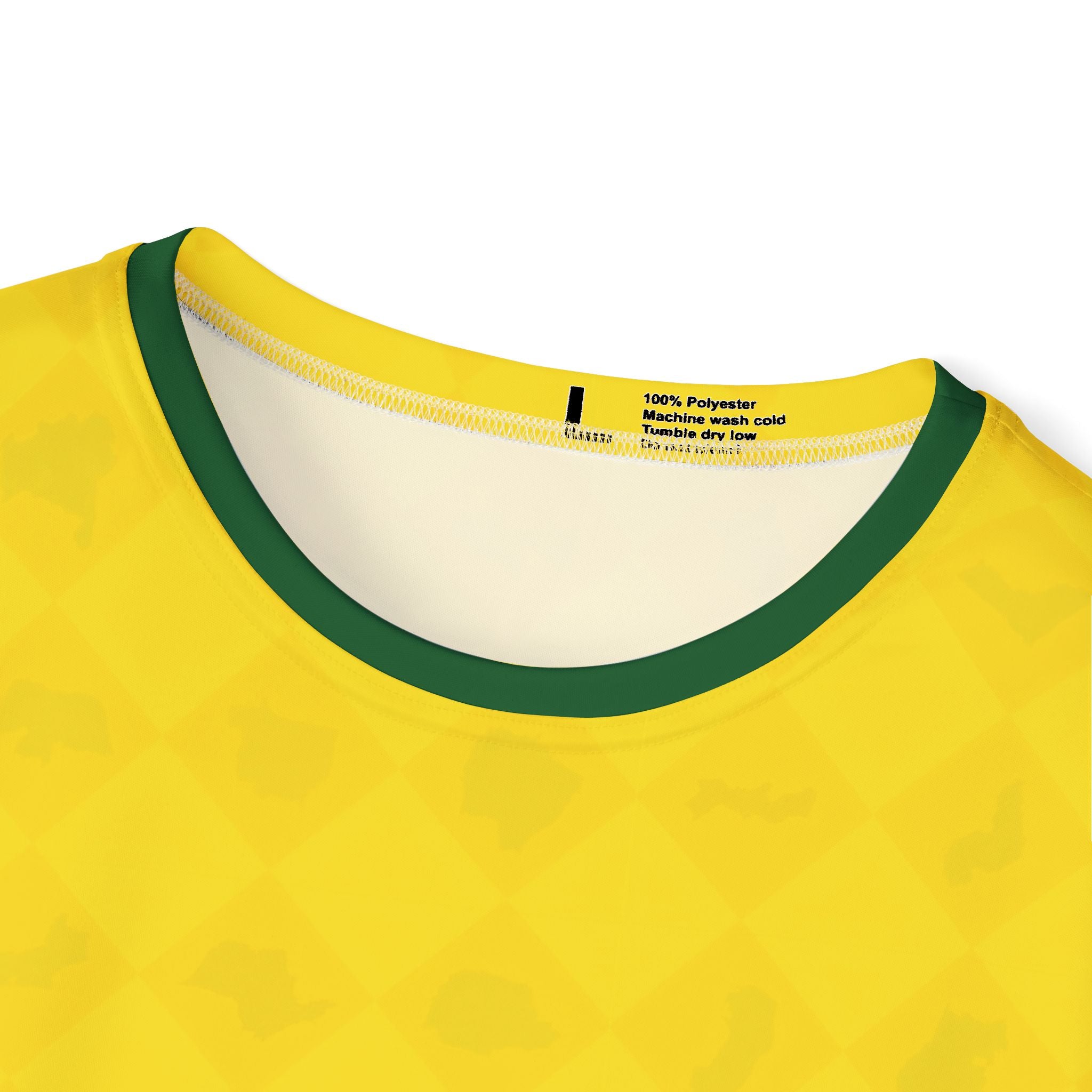 SPORT | Brasil Yellow Soccer Jersey — States' Diamonds Style