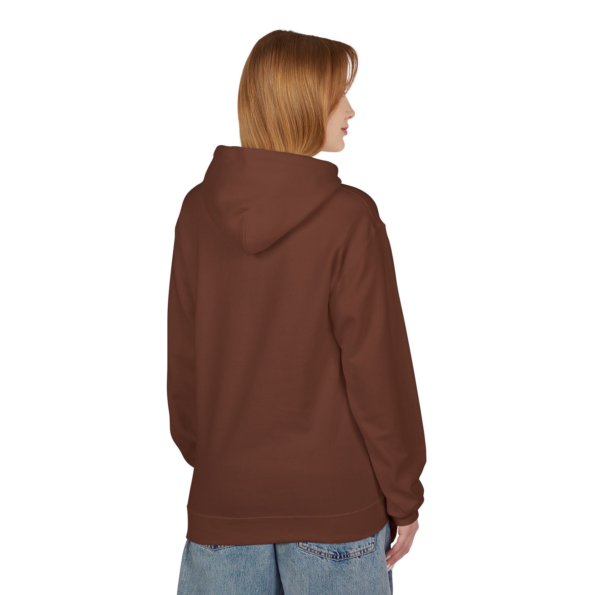 Blessed Hoodie — Minimal Gold Calligraphy Pullover