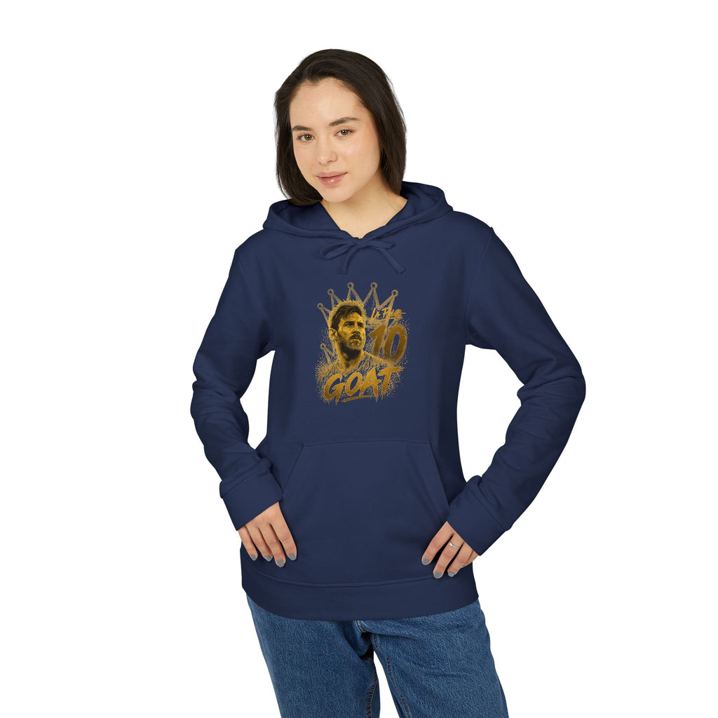 Seventus x Adidas | Hoodie, Messi GOAT Graphic — Streetwear Pullover