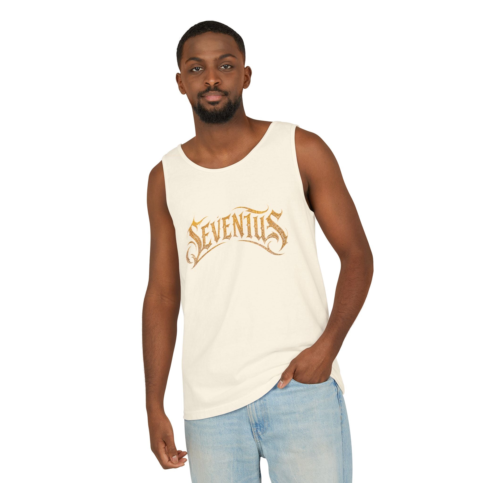 Tank Top — Seventus Panther Graphic "Born Dominant"