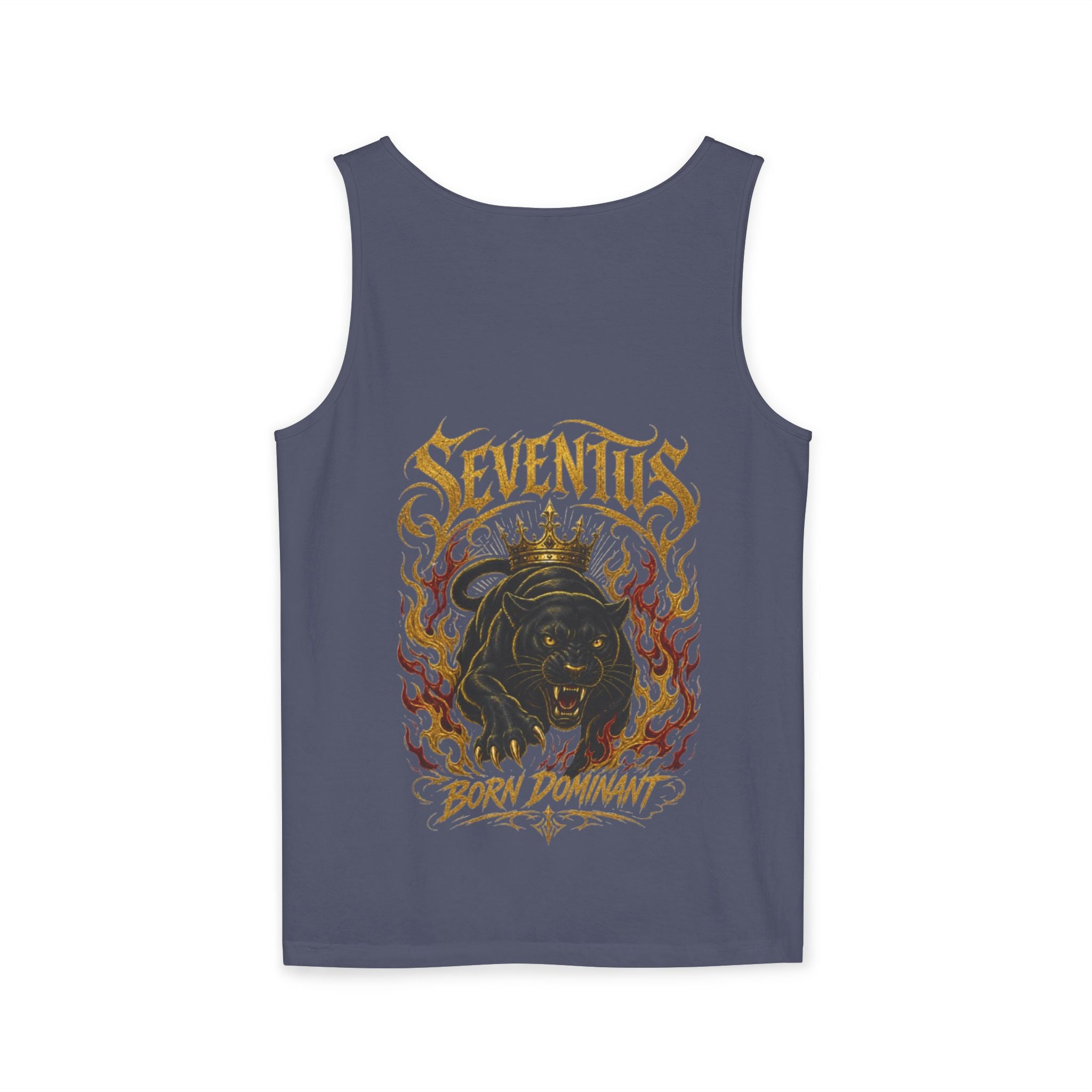 Tank Top — Seventus Panther Graphic "Born Dominant"