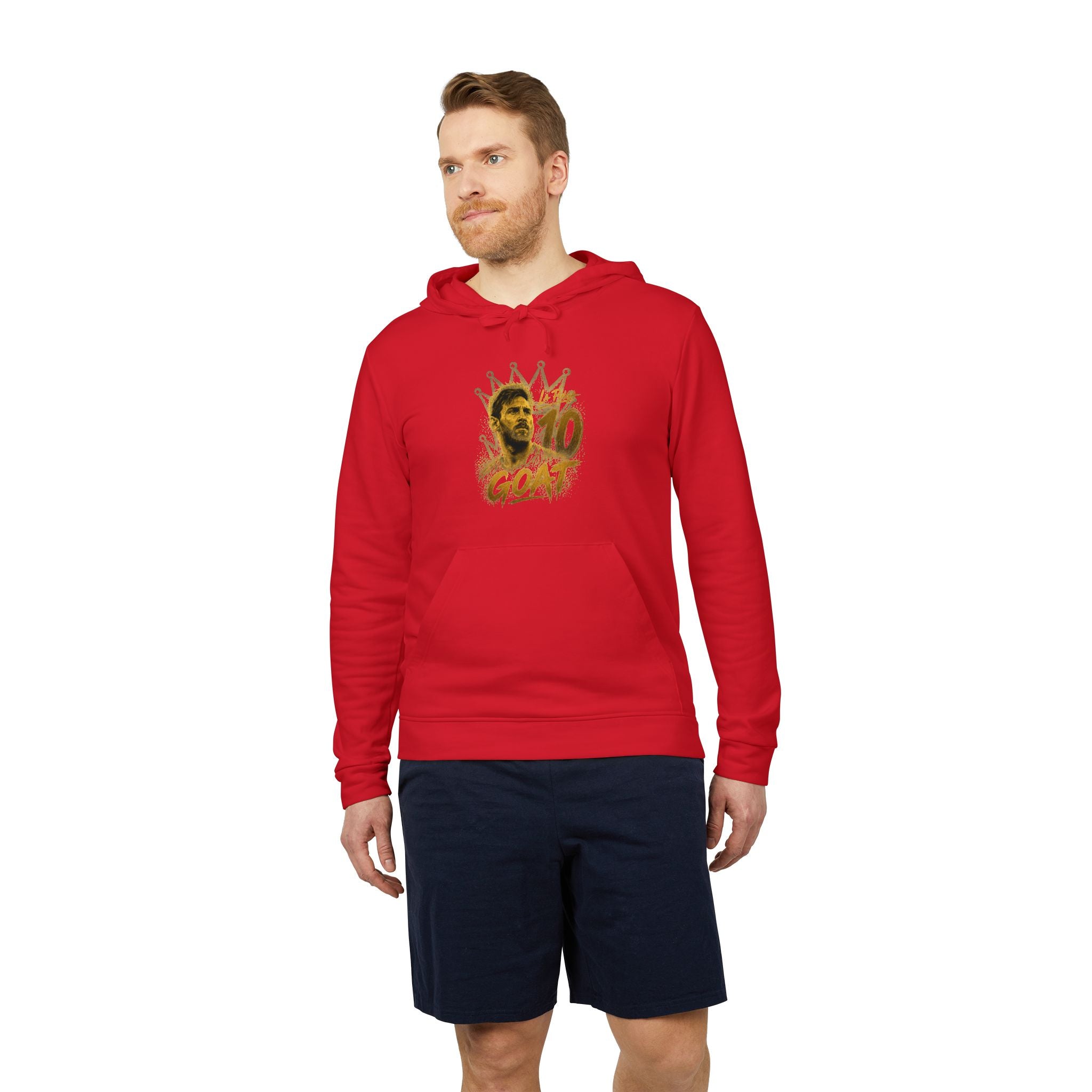 Seventus x Adidas | Hoodie, Messi GOAT Graphic — Streetwear Pullover