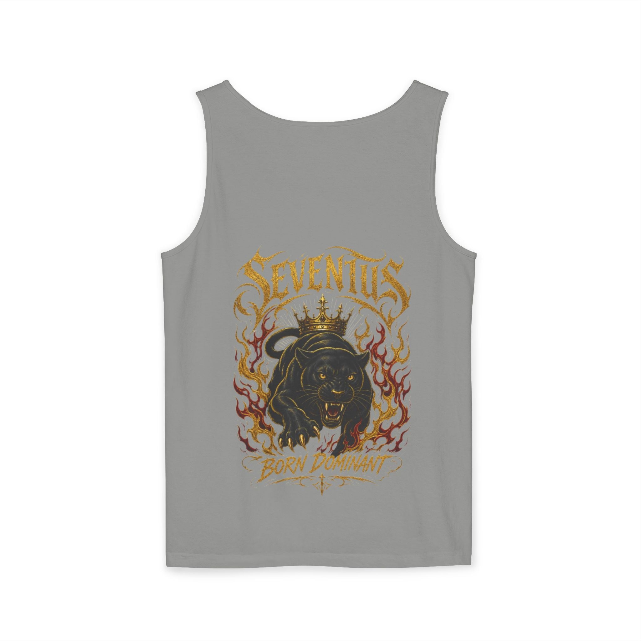 Tank Top — Seventus Panther Graphic "Born Dominant"