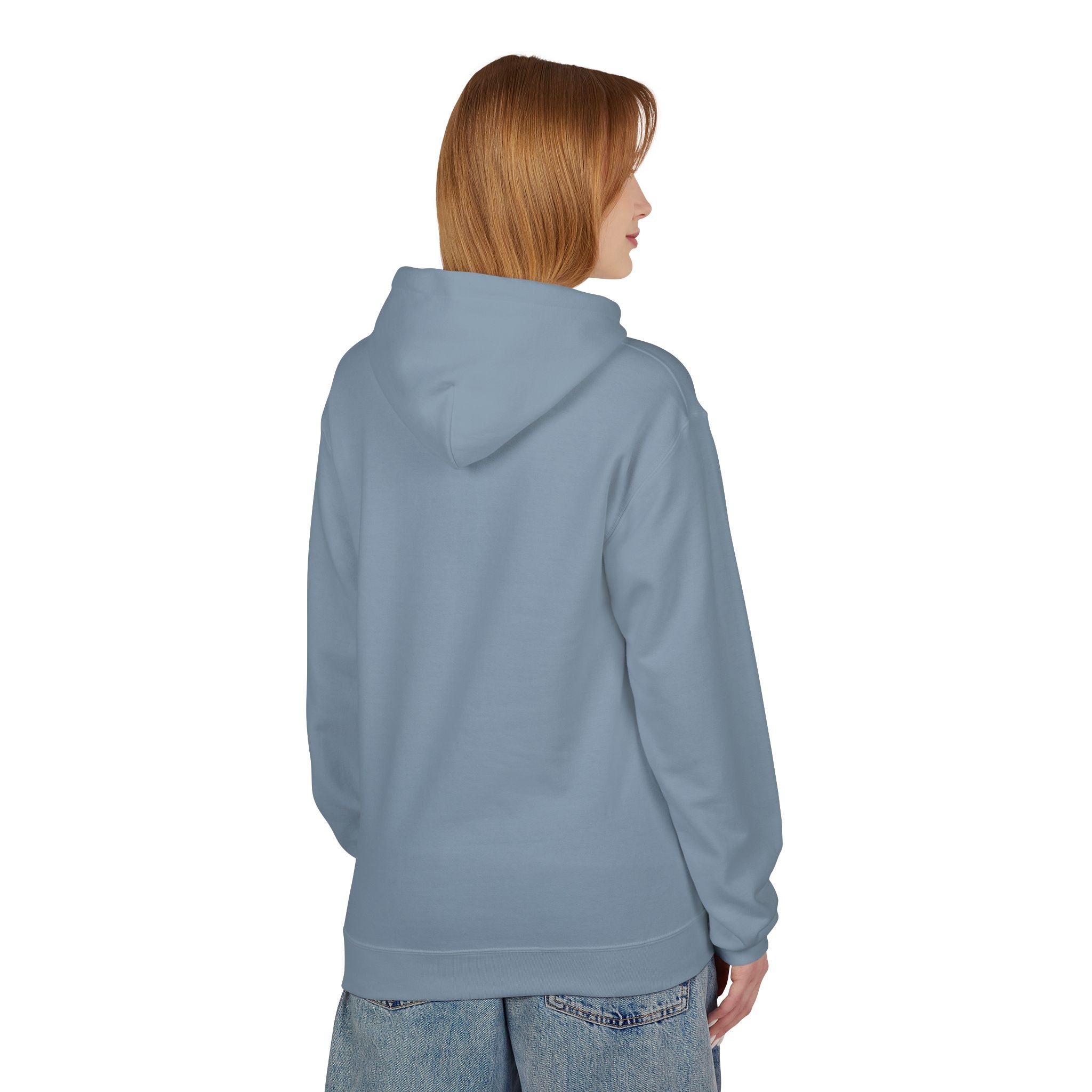 Blessed Hoodie — Minimal Gold Calligraphy Pullover