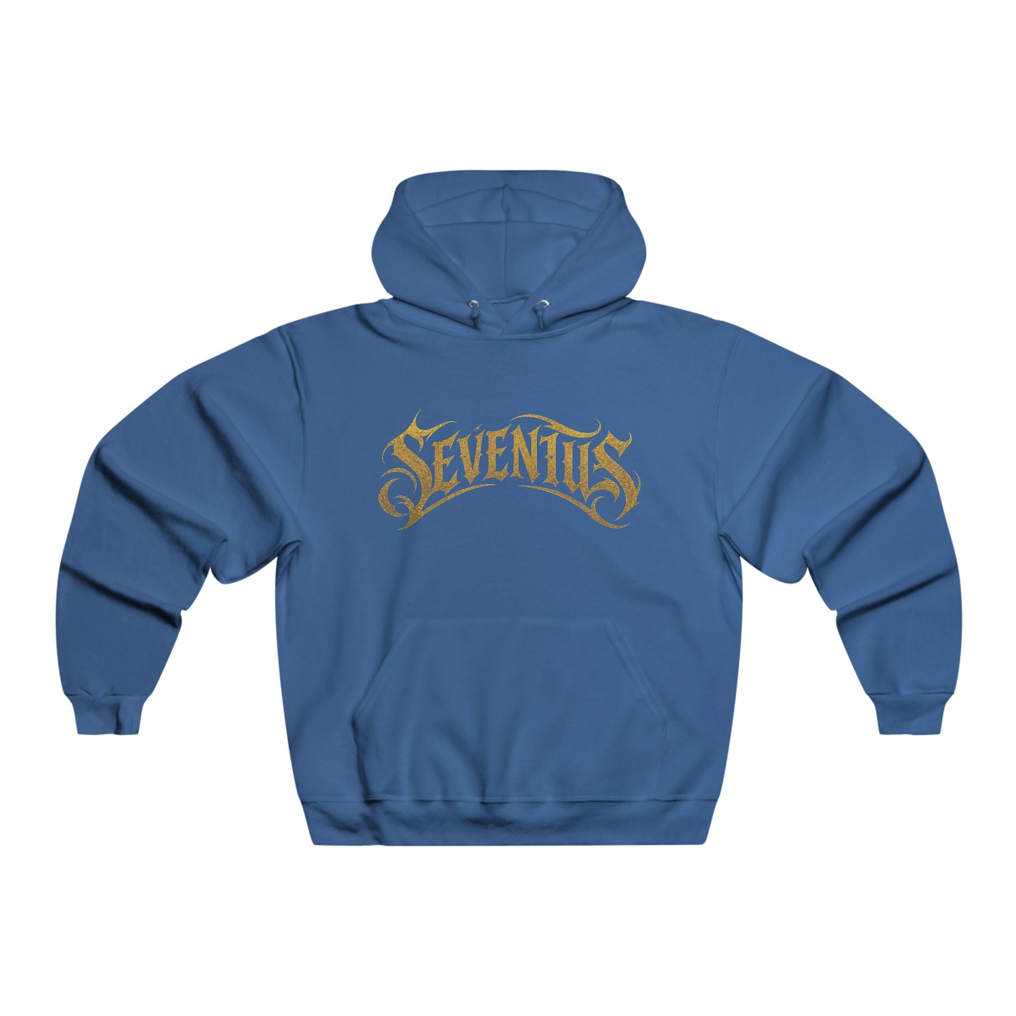 Seventus Graphic Hoodie — Flame Panther Back Print
