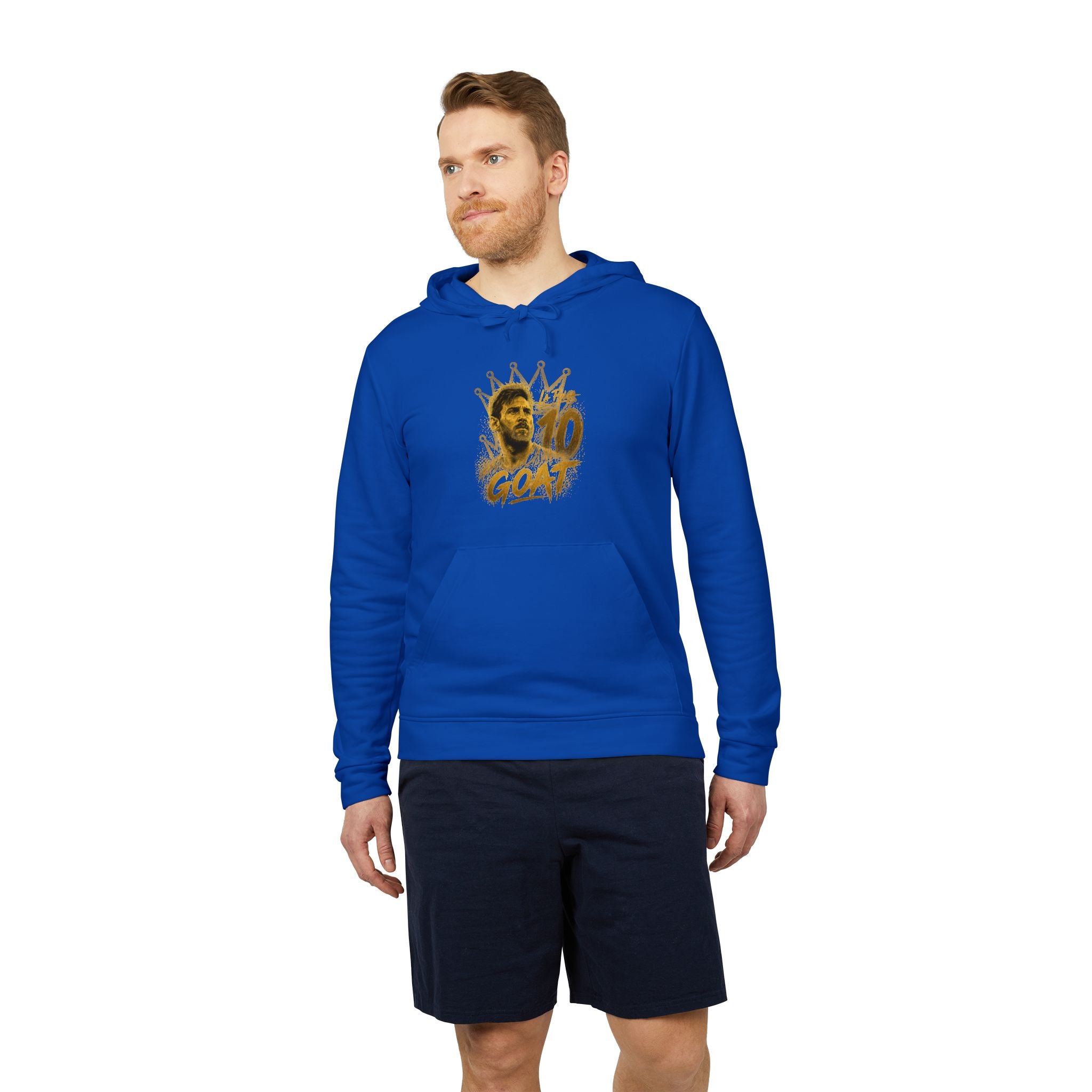 Seventus x Adidas | Hoodie, Messi GOAT Graphic — Streetwear Pullover