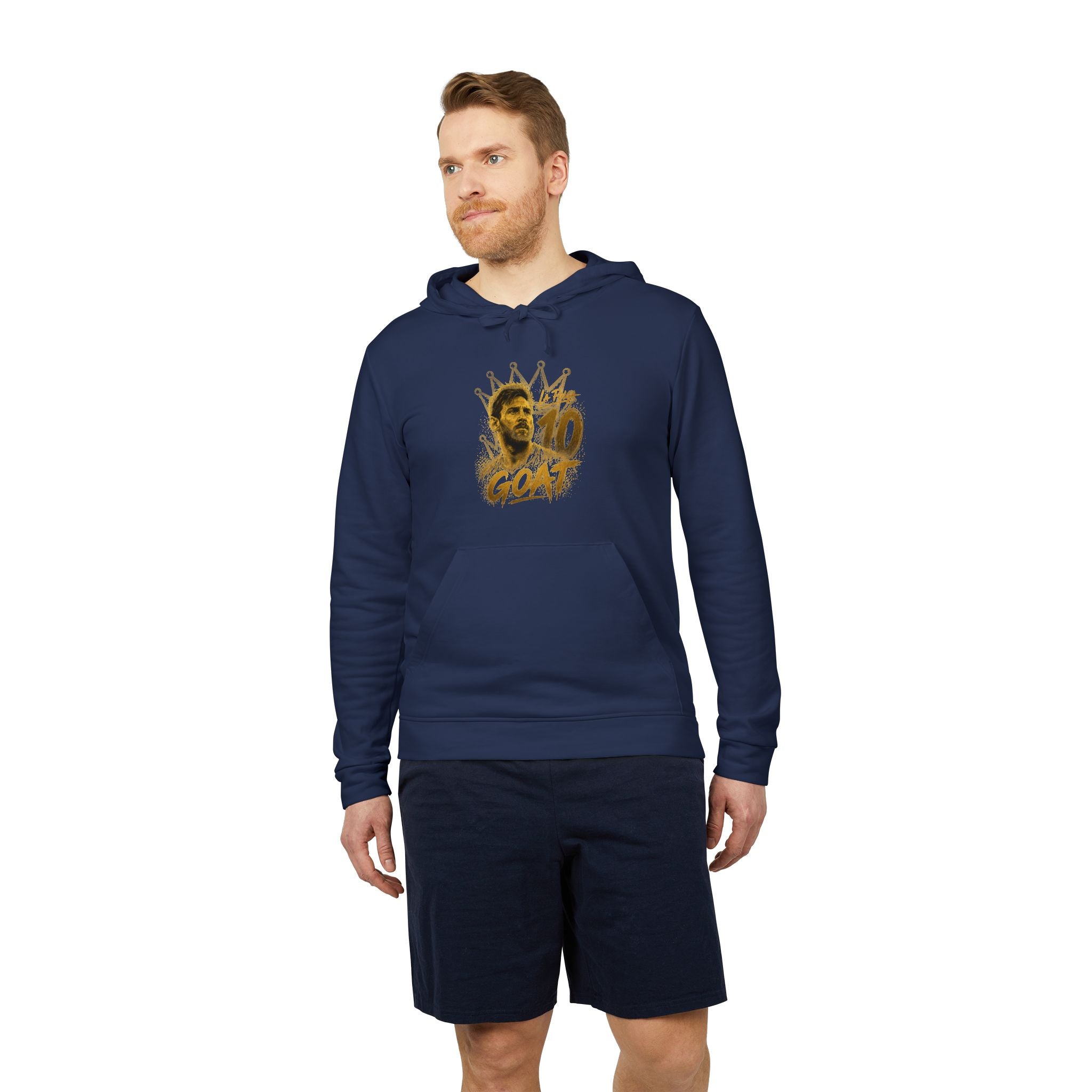Seventus x Adidas | Hoodie, Messi GOAT Graphic — Streetwear Pullover