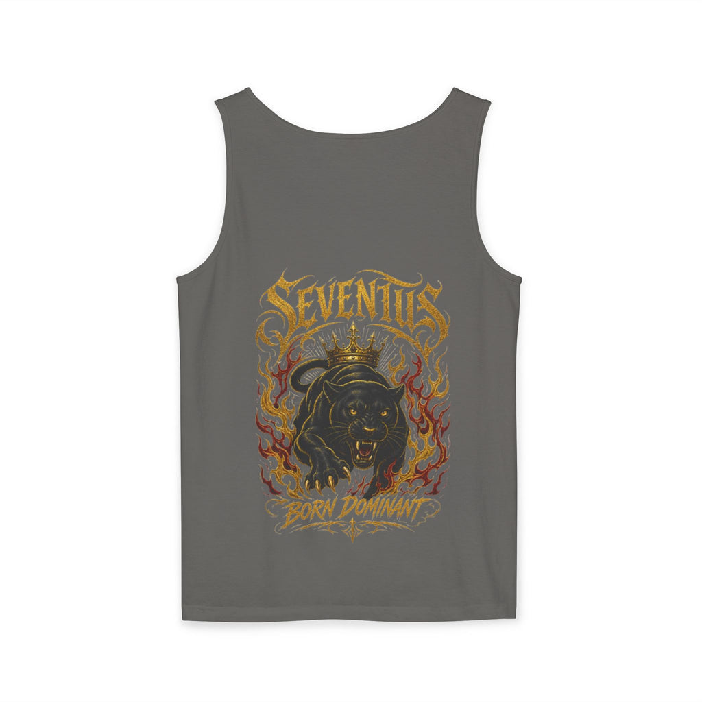Tank Top — Seventus Panther Graphic "Born Dominant"