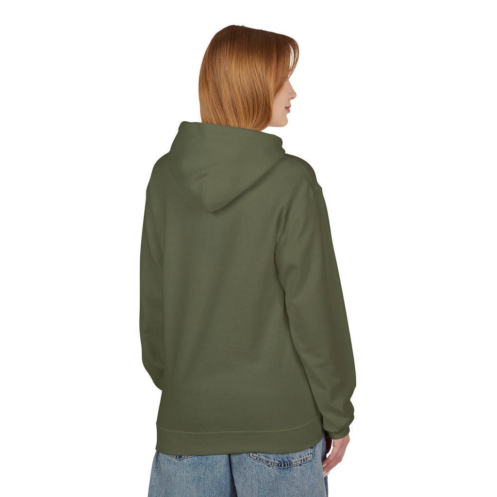 Blessed Hoodie — Minimal Gold Calligraphy Pullover