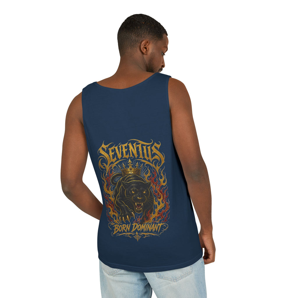 Tank Top — Seventus Panther Graphic "Born Dominant"