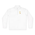 Quarter-Zip Pullover — Gold 'Raised King' Crown Graphic