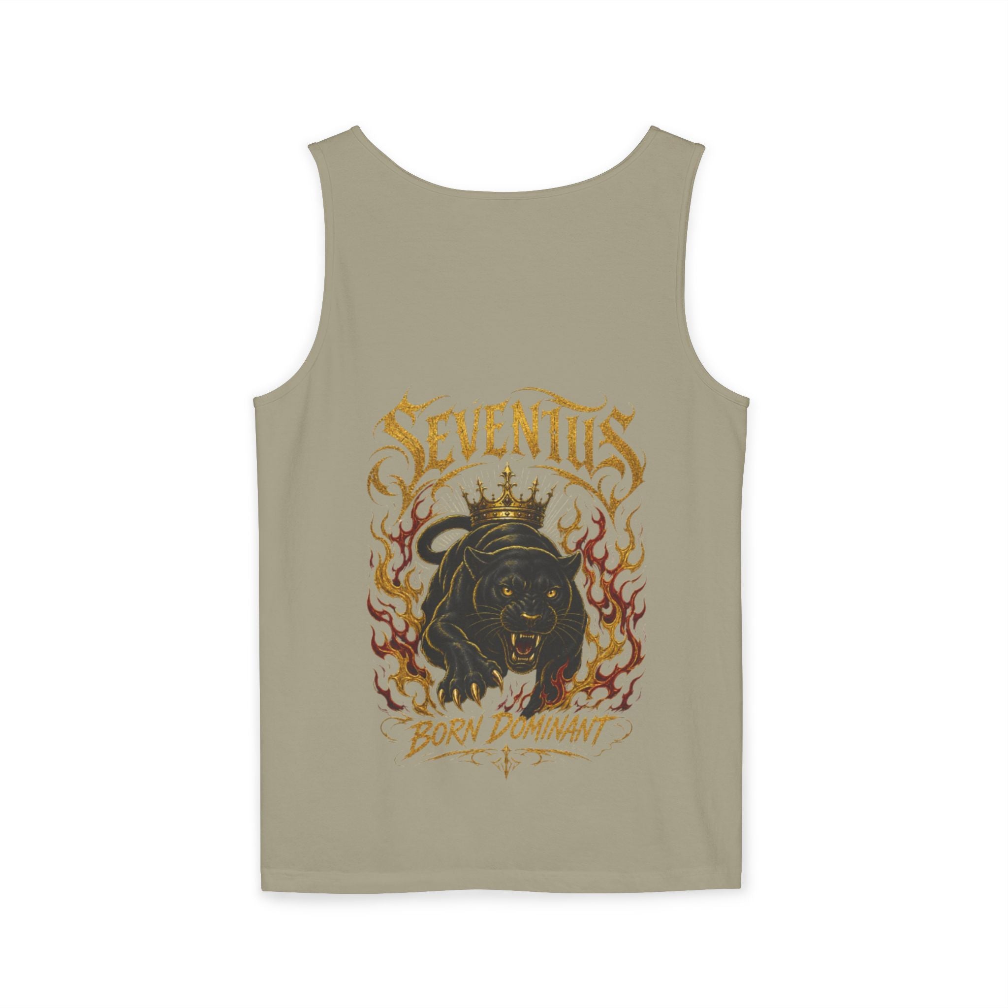Tank Top — Seventus Panther Graphic "Born Dominant"