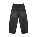 DOMINUS | Jeans Masculino Perna Barril Vintage com Lavagem Sunfade