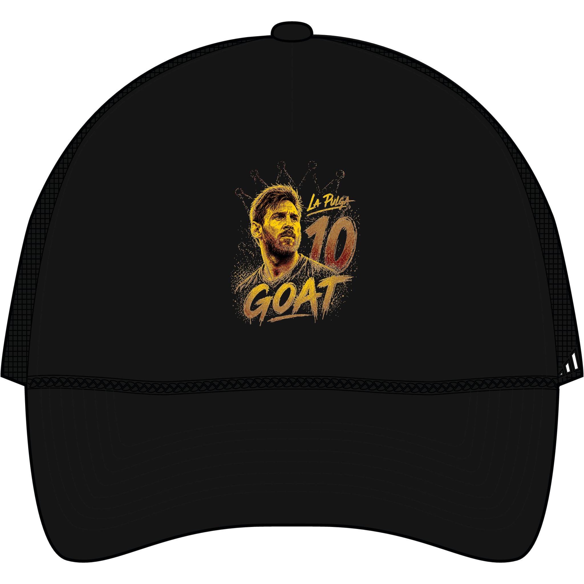 adidas GOAT Football/Soccer Trucker Cap — '10' Lionel Messi Tribute Hat