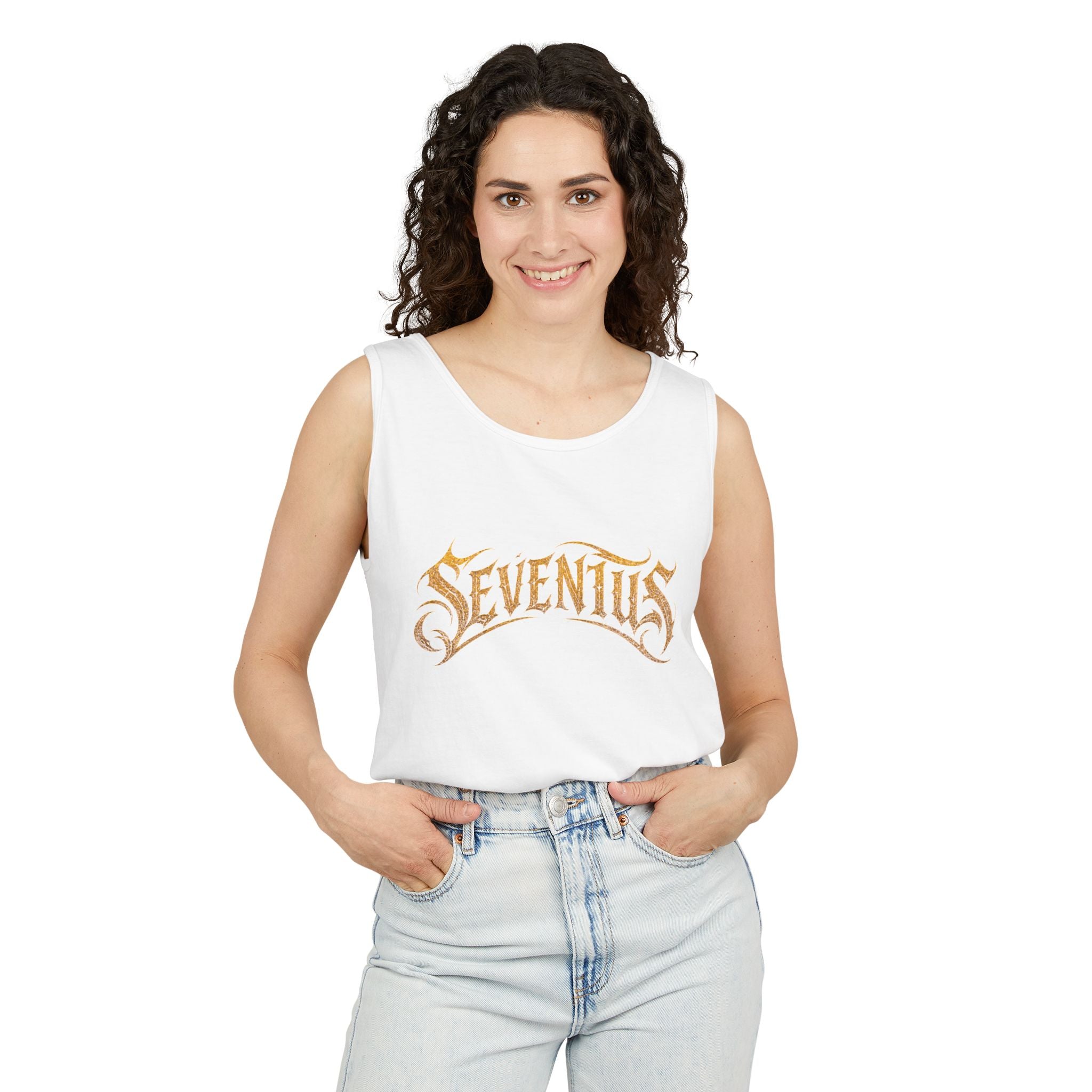 Tank Top — Seventus Panther Graphic "Born Dominant"