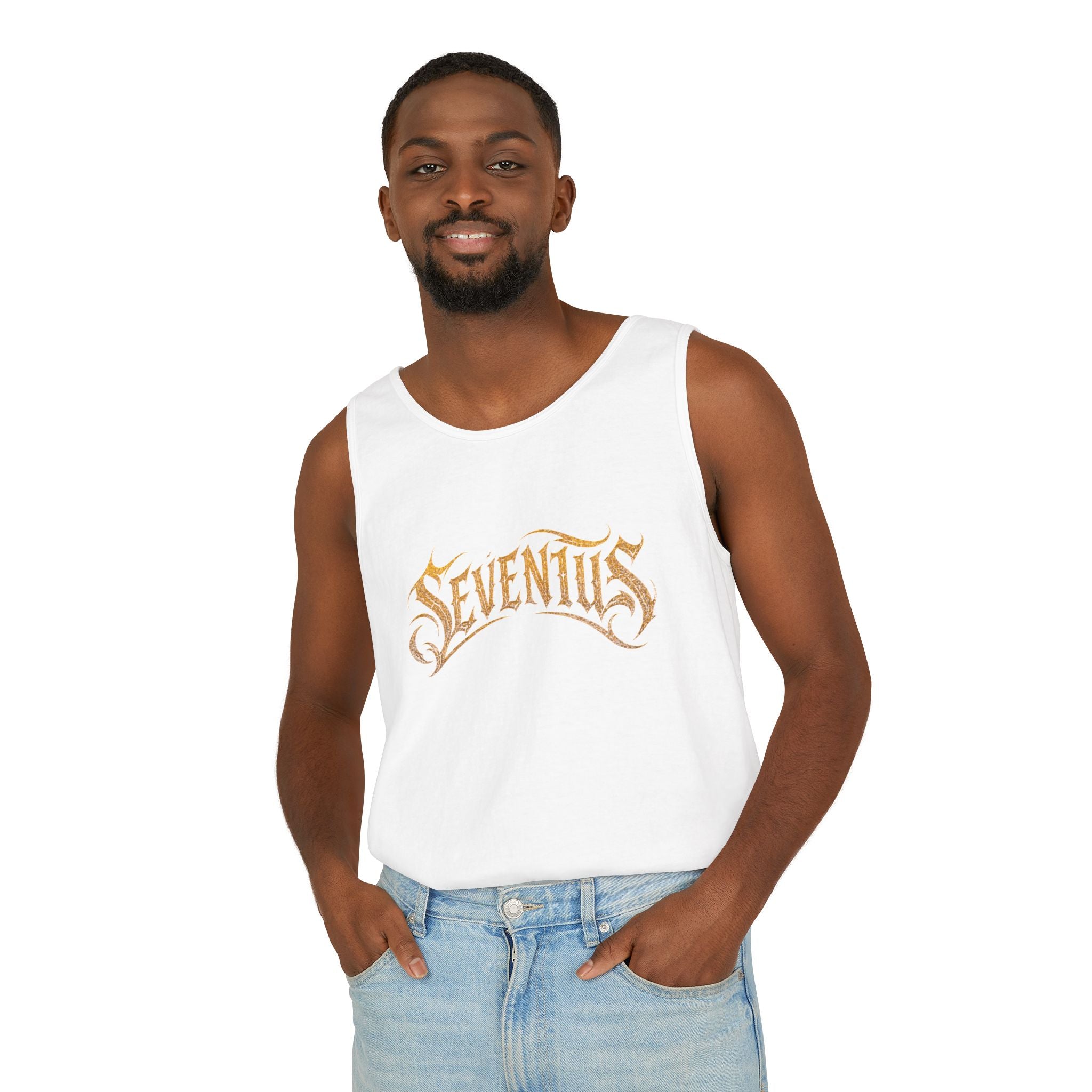 Tank Top — Seventus Panther Graphic "Born Dominant"
