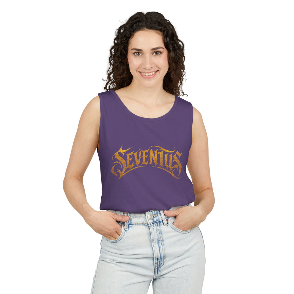 Tank Top — Seventus Panther Graphic "Born Dominant"