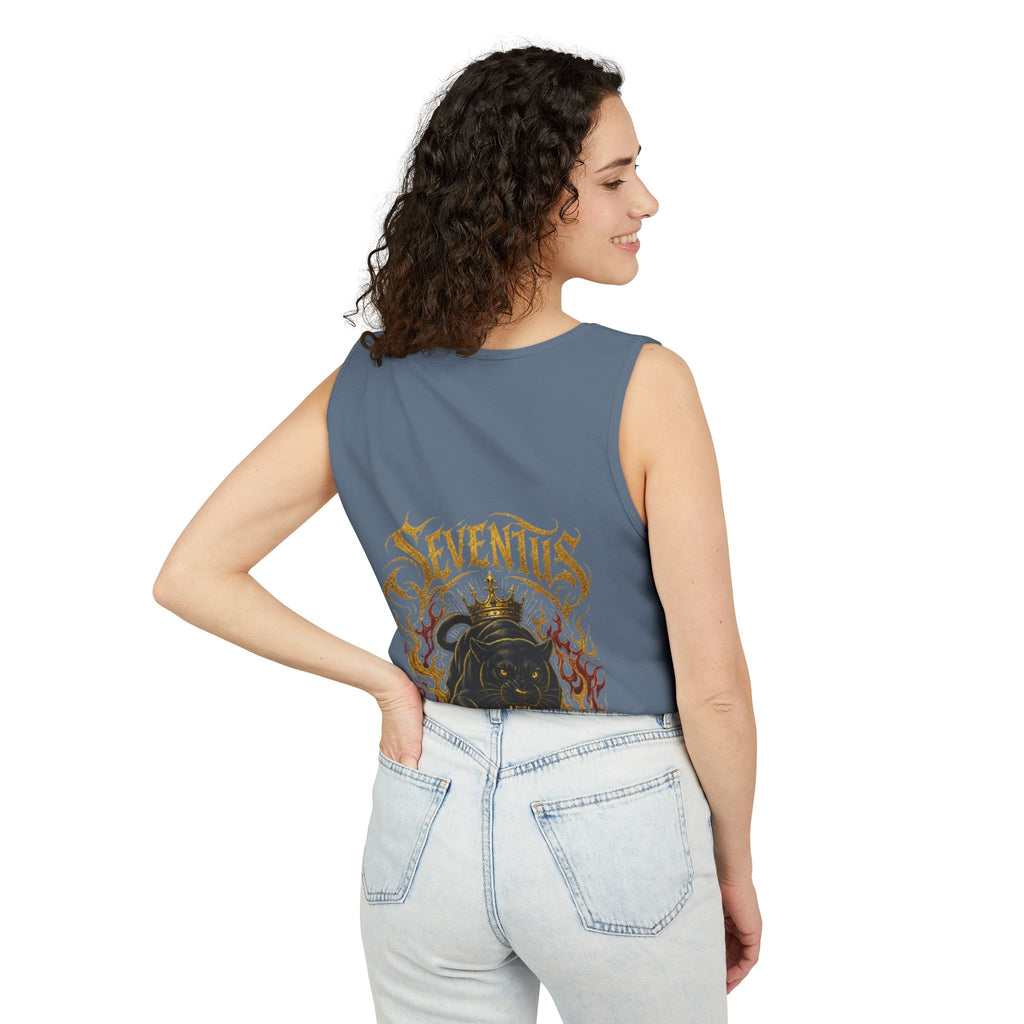 Tank Top — Seventus Panther Graphic "Born Dominant"
