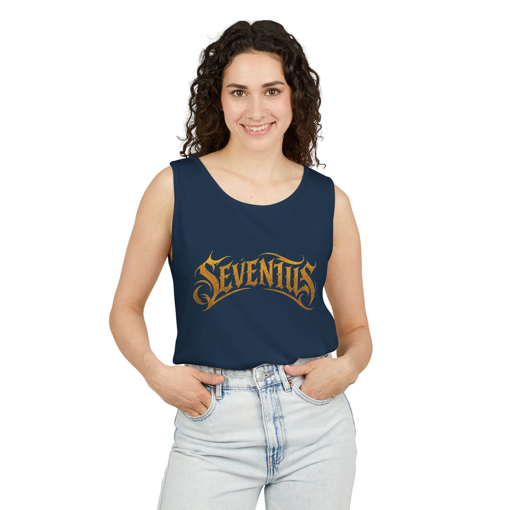 Tank Top — Seventus Panther Graphic "Born Dominant"