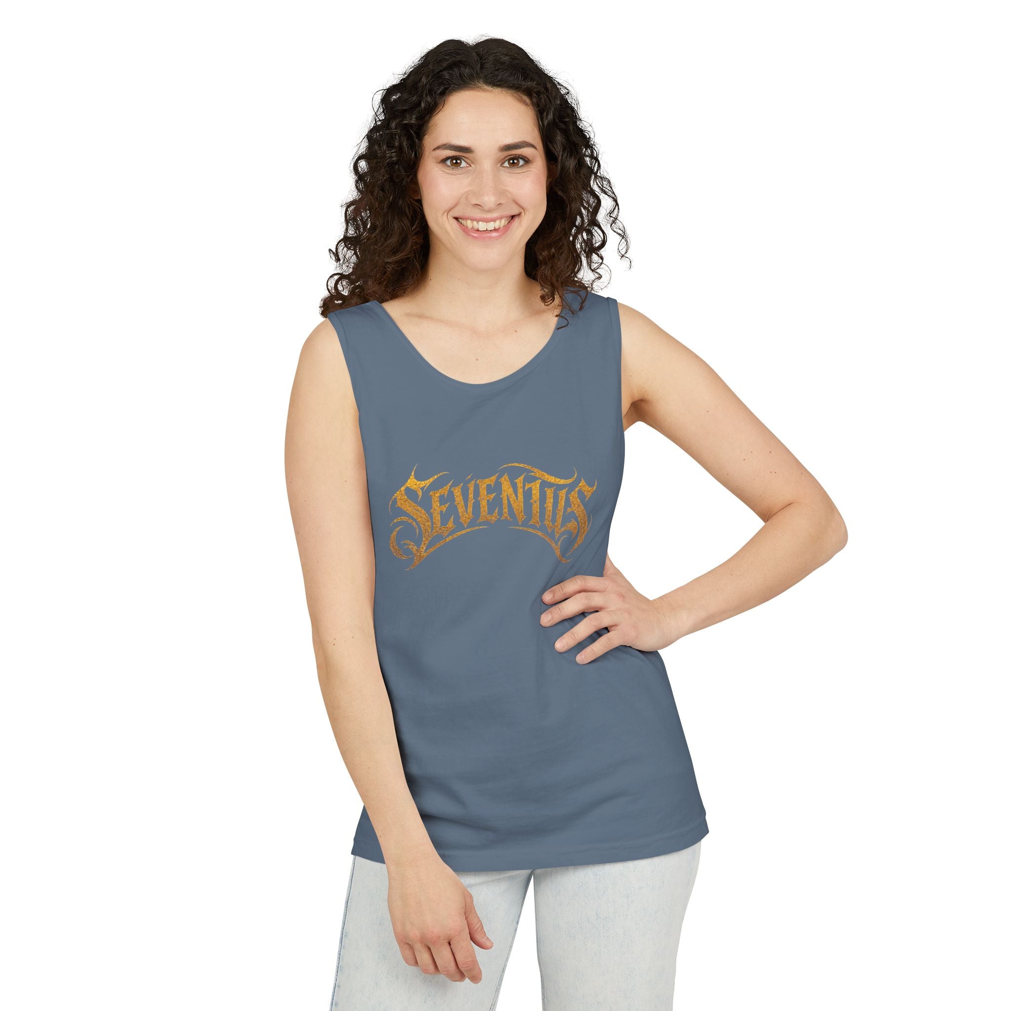 Tank Top — Seventus Panther Graphic "Born Dominant"