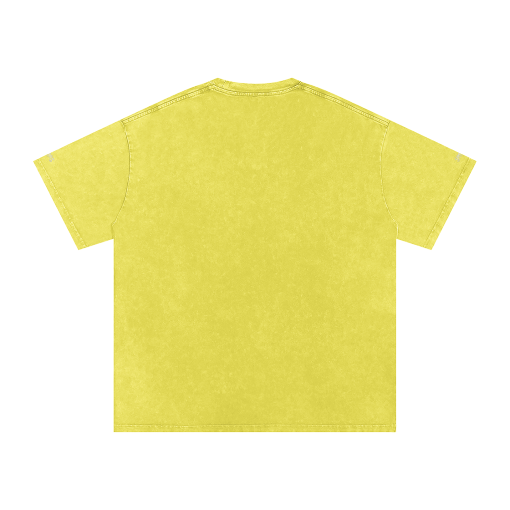 DOMINUS | 4 de julho de 1776, Camiseta oversized de algodão com efeito "snow washed"