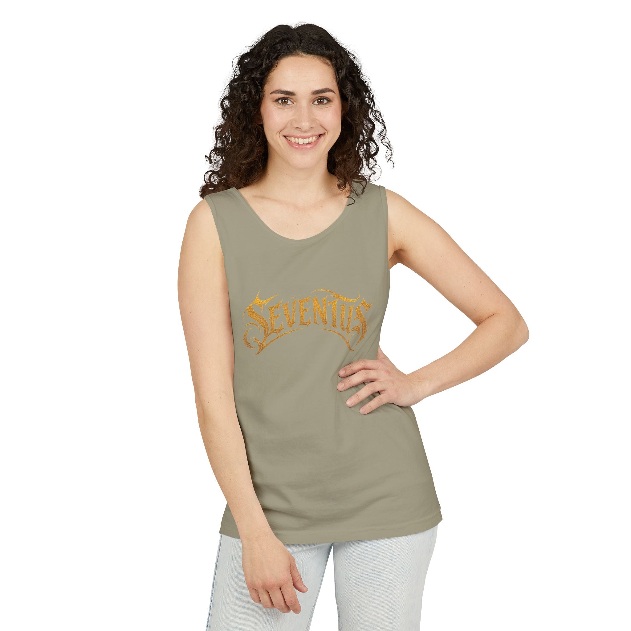 Tank Top — Seventus Panther Graphic "Born Dominant"