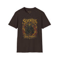 Seventus "Born Dominant" Flame Panther Graphic T-Shirt - Multicolor