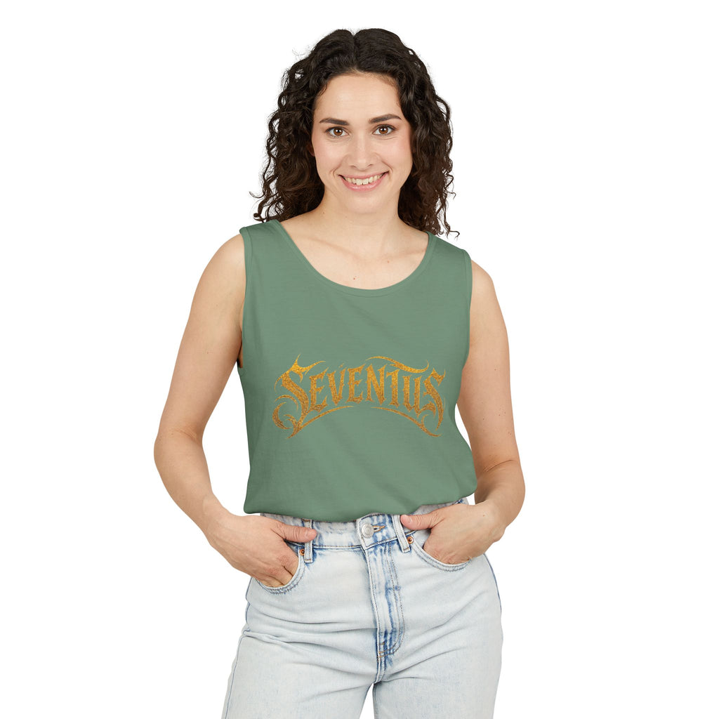 Tank Top — Seventus Panther Graphic "Born Dominant"