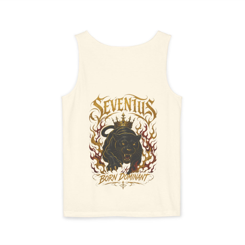 Tank Top — Seventus Panther Graphic "Born Dominant"