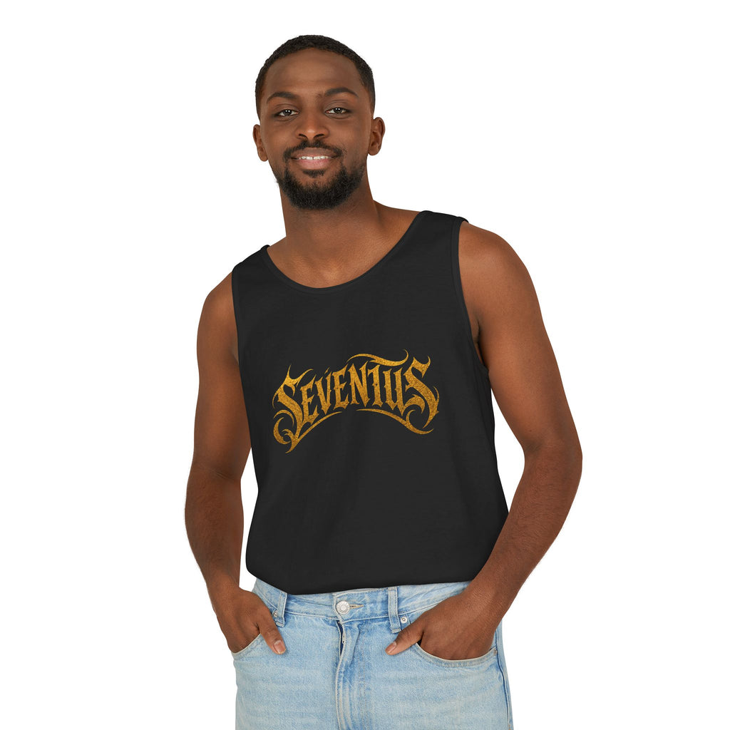Tank Top — Seventus Panther Graphic "Born Dominant"