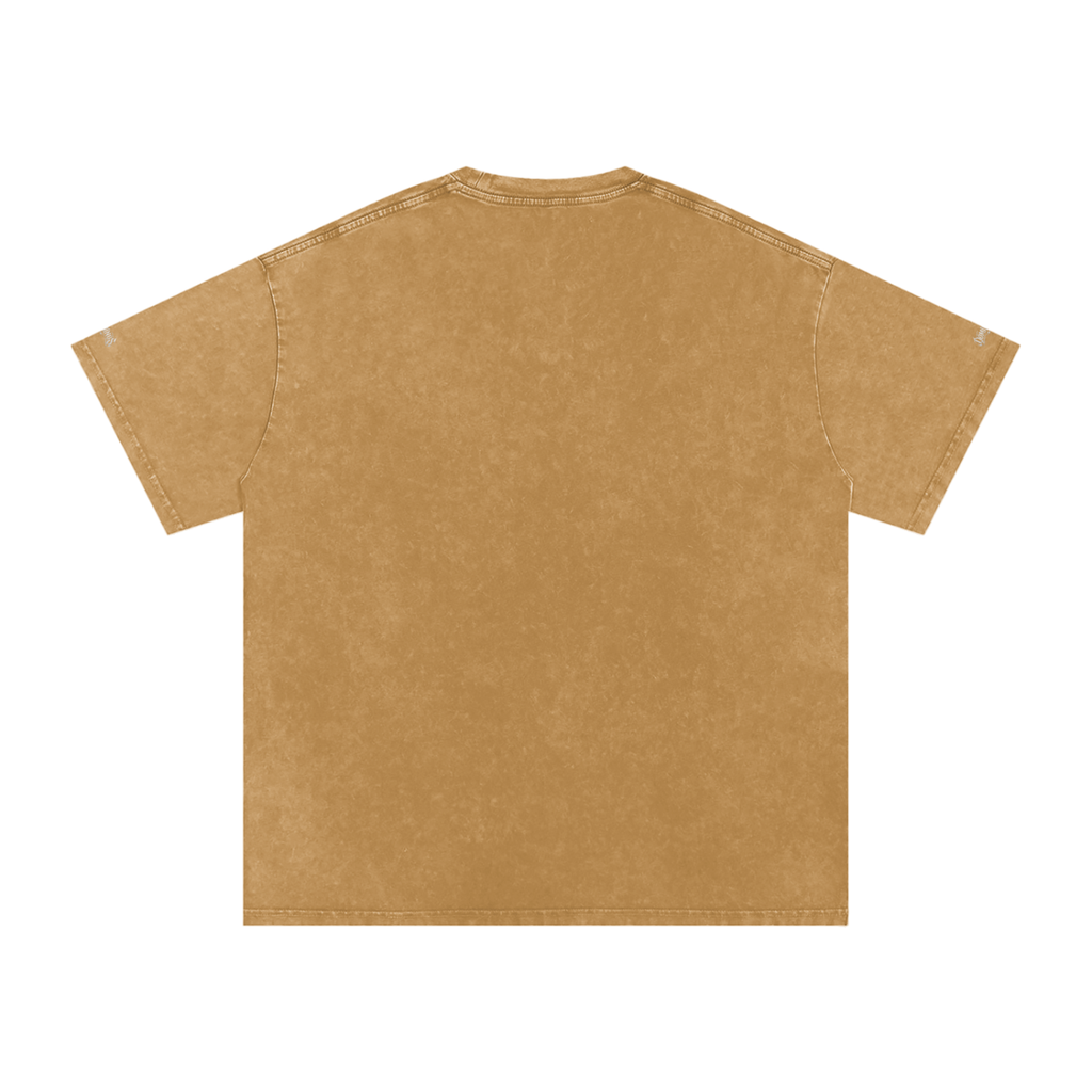 DOMINUS | 4 de julho de 1776, Camiseta oversized de algodão com efeito "snow washed"