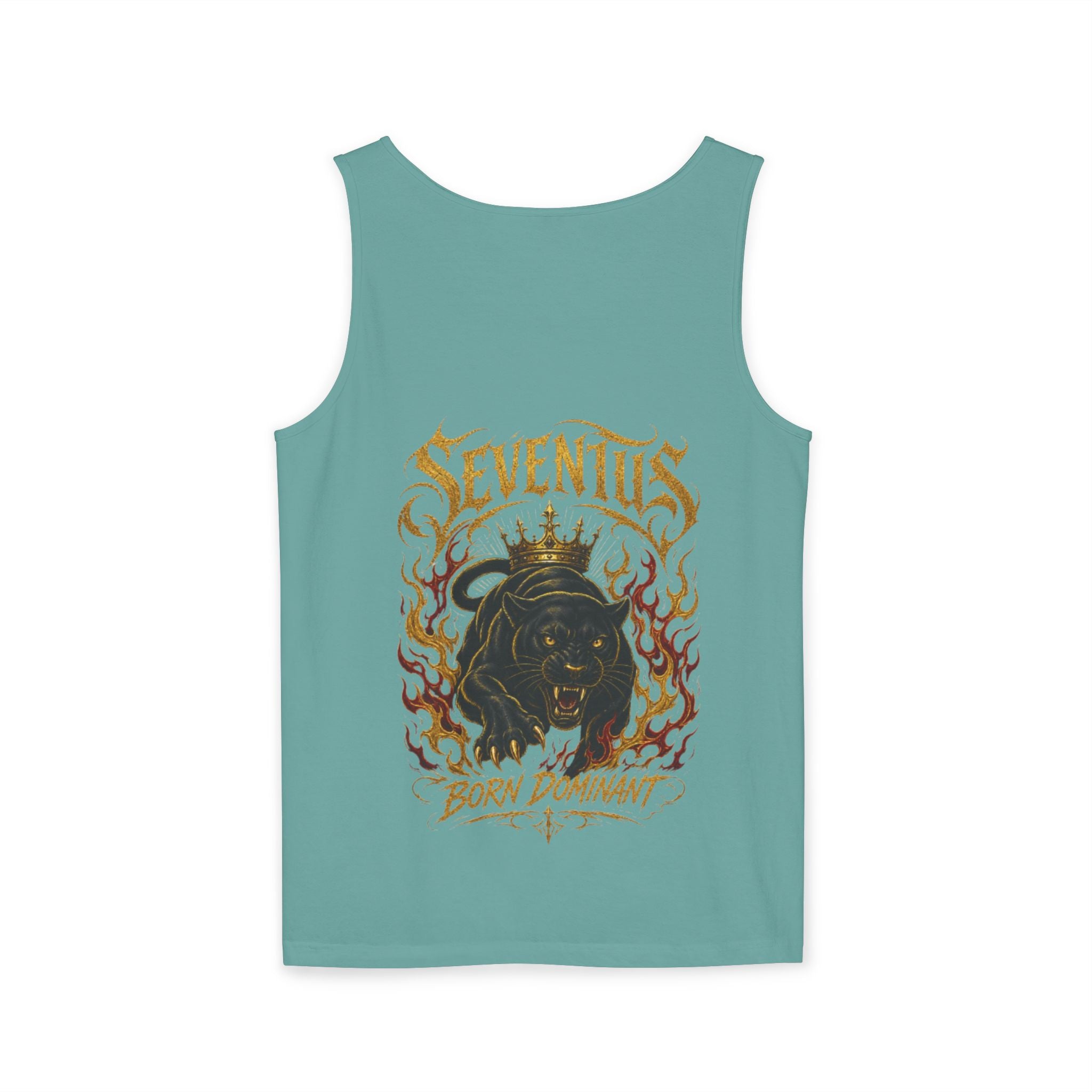 Tank Top — Seventus Panther Graphic "Born Dominant"