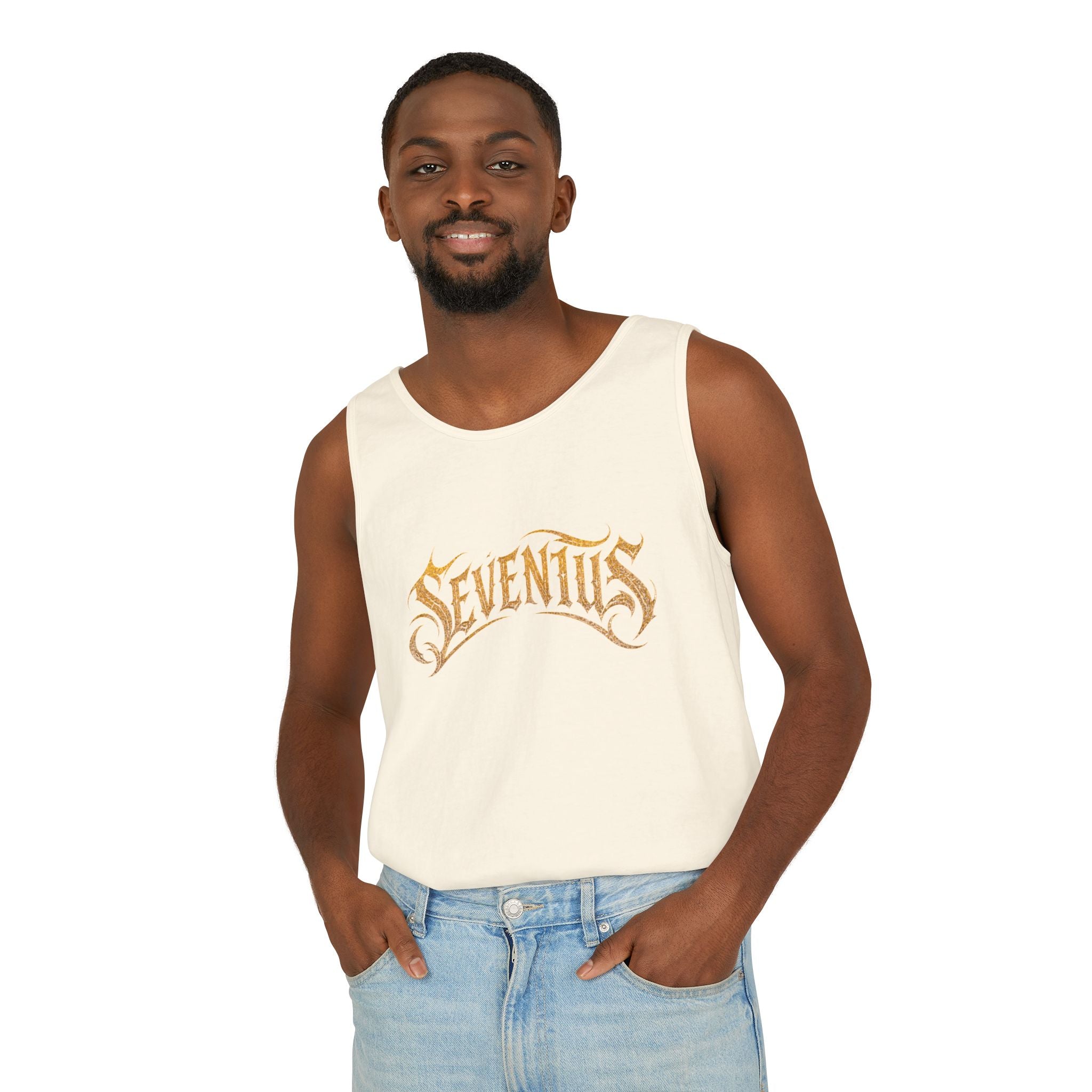 Tank Top — Seventus Panther Graphic "Born Dominant"
