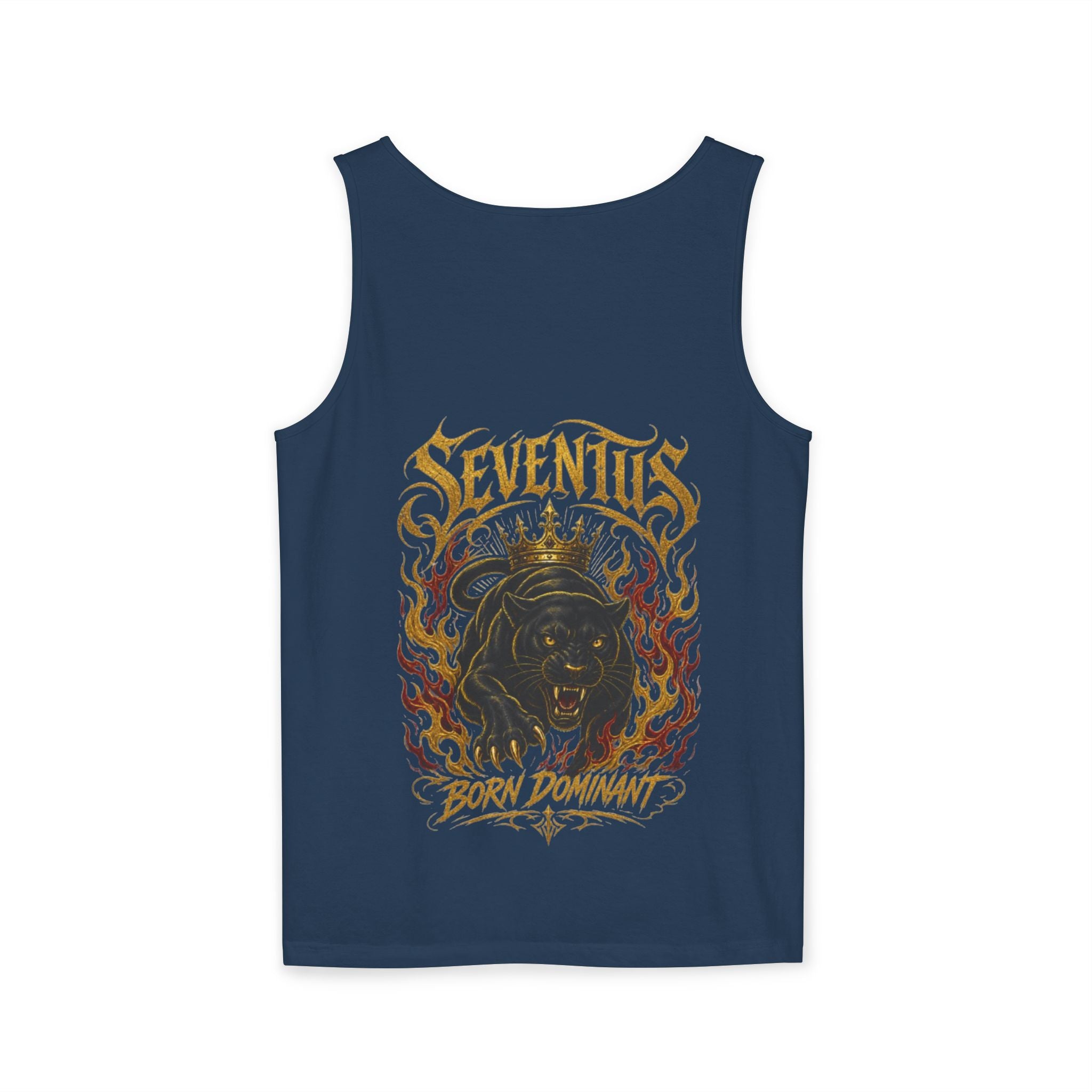 Tank Top — Seventus Panther Graphic "Born Dominant"