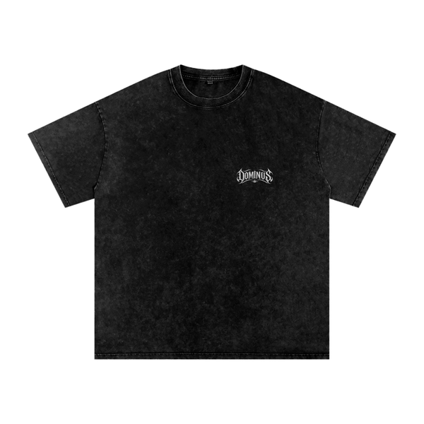 DOMINUS | All American Dude, Snow Washed Oversized Cotton T-Shirt