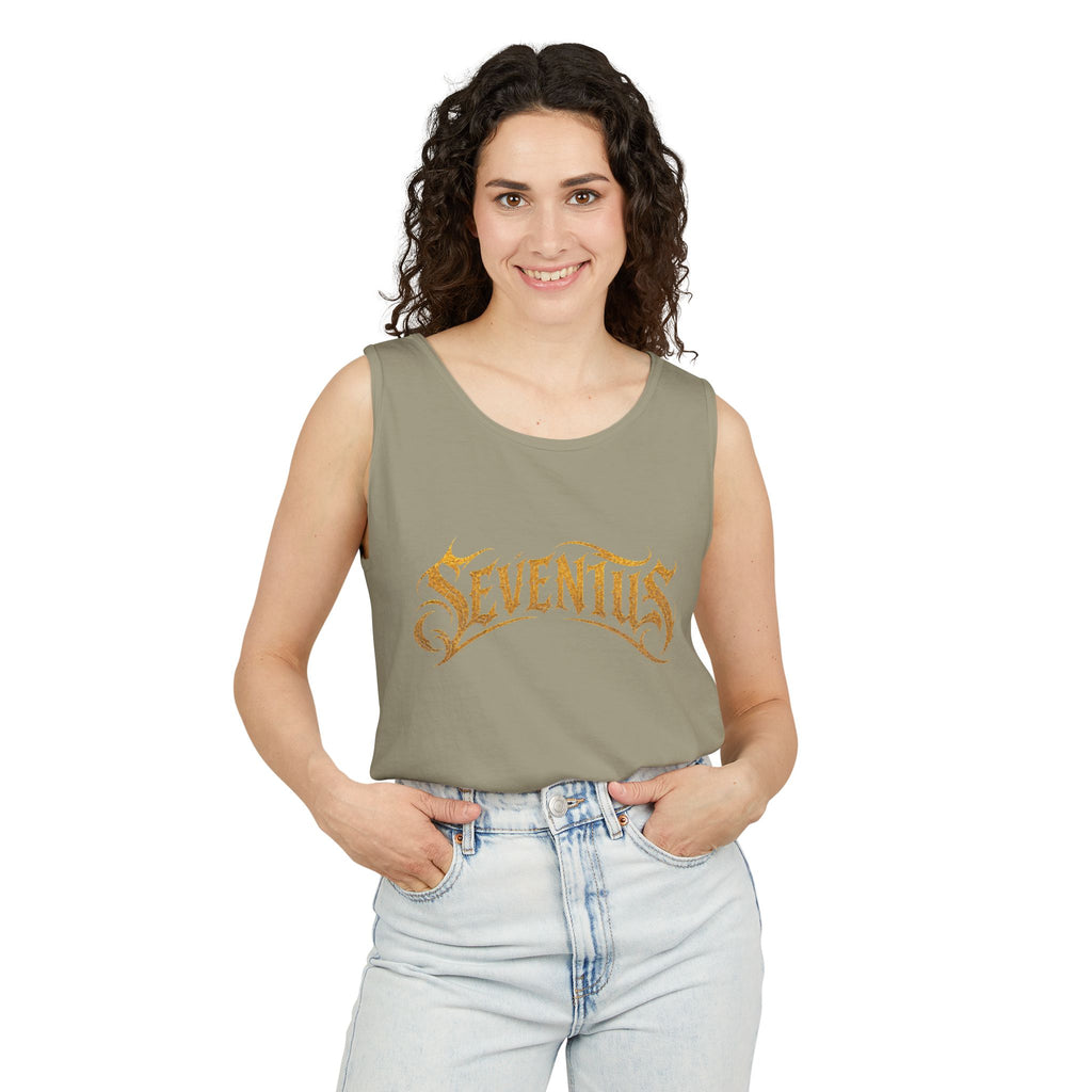 Tank Top — Seventus Panther Graphic "Born Dominant"