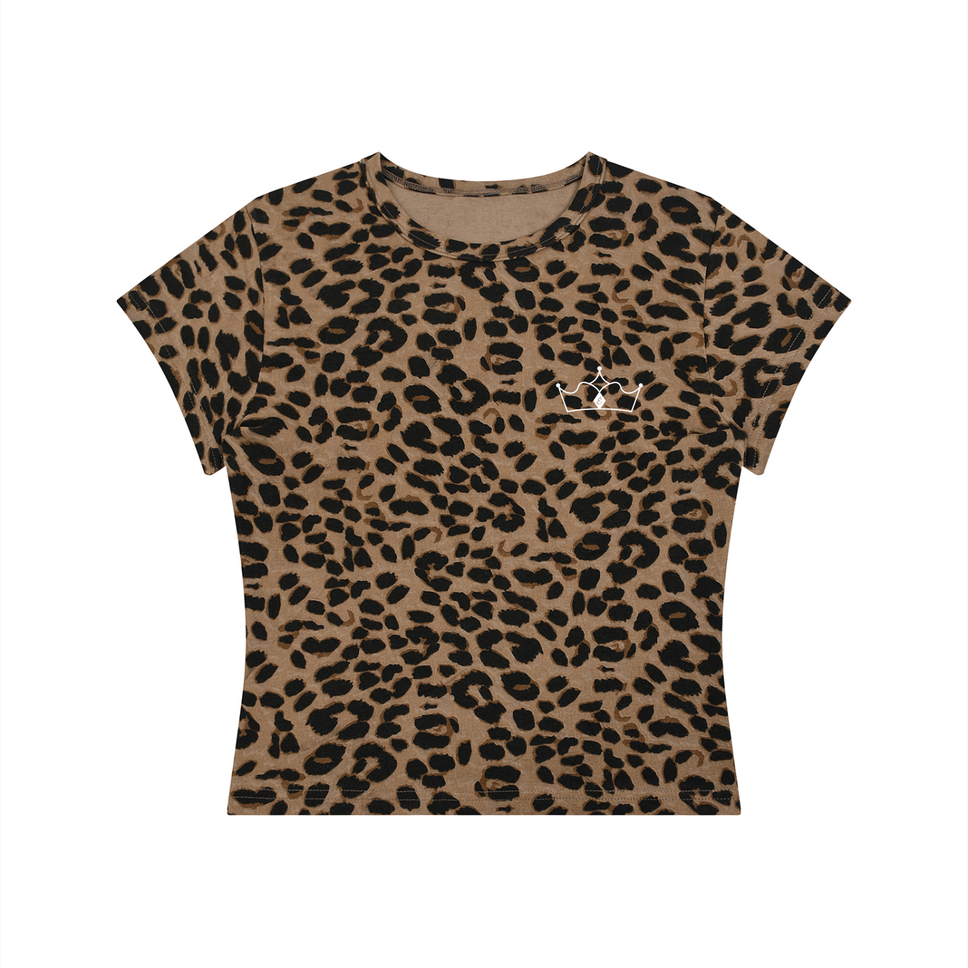 ELITE New | Women’s Leopard Print Crop T-Shirt