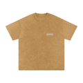 DOMINUS | Camiseta de Algodão Oversized All American Dude, com Lavagem Snow