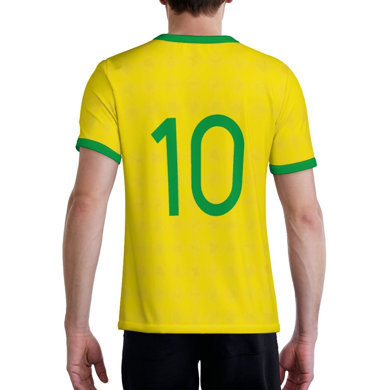 SPORT | Brasil Home U-neck Football Concept Jersey
